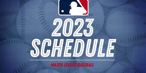 mlb baseball world series schedule 2023